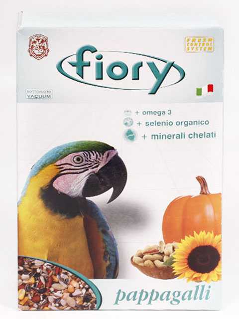 Fiory (Фиори) Pappagalli Смесь корм для крупных попугаев 700 г