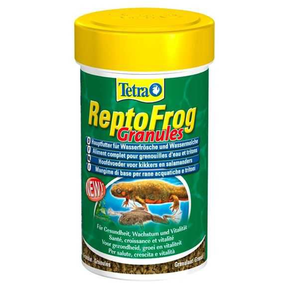 Tetra (Тетра) ReptoFrog granules - Корм для водных Лягушек и Тритонов (Гранулы) 36 гр 100 мл