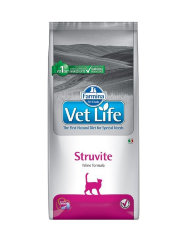 Farmina Vet Life (Фармина Вет Лайф) Struvite Сухой лечебный корм для кошек при мочекаменной болезни МКБ для растворения струвитных камней 10 кг