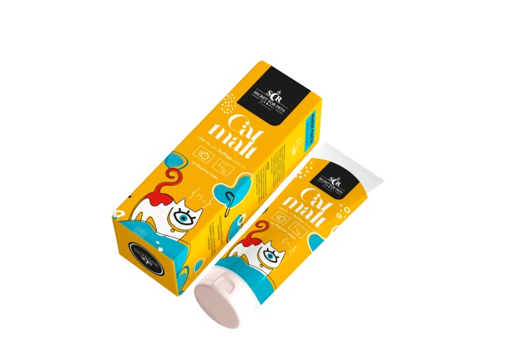 Secret Cat malt мальт паста для кошек со вкусом сыра 75 мл