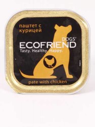 Ecofriend (Экофренд) - Паштет с Курицей для собак