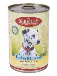 Berkley (Беркли) - Корм для собак с Индейкой и Сыром