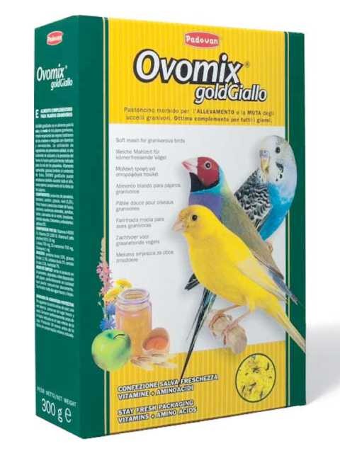 Padovan (Падован) Ovomix Gold Giallo Корм для Птенцов Комплексный 300 гр