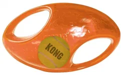 KONG Jumbler Игрушка д/средних и крупных собак Регби из синтетической резины 18см