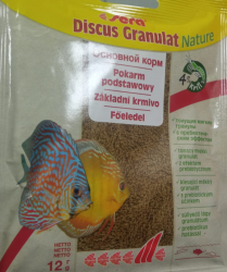 Sera (Сера) Discus Granulat Nature Корм для дискусов 12 г (гранулы, пакет саше)