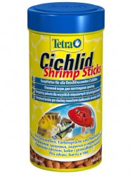 Tetra (Тетра) Cichlid Shrimp Sticks - Корм для Цихлид и больших аквариумных рыб (Палочки с Креветками)