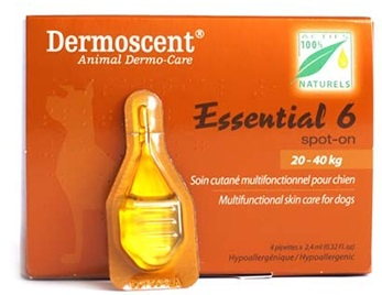 Essential (Эссеншиал) 6 Spot-on Капли на холку для собак весом от 20 до 40 кг 4 пипетки