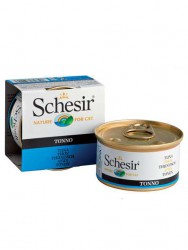 Schesir (Шезир) Tonno - Корм для кошек с Тунцом (Упаковка 14 шт)