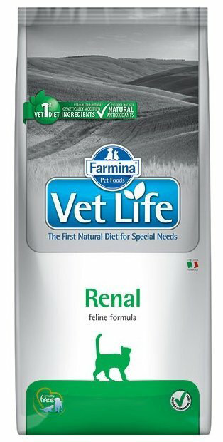Farmina Vet Life (Фармина Вет Лайф) Renal Сухой лечебный корм для кошек с почечной недостаточностью 10 кг