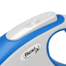 FLEXI New Line Comfort M Рулетка лента 5м/до 25кг серый/синий