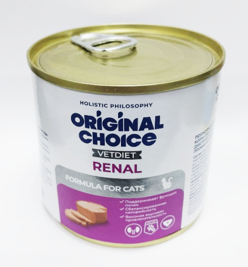 Original Choice VetDiet Renal Консервы для кошек для профилактики почечной недостаточности 240 г