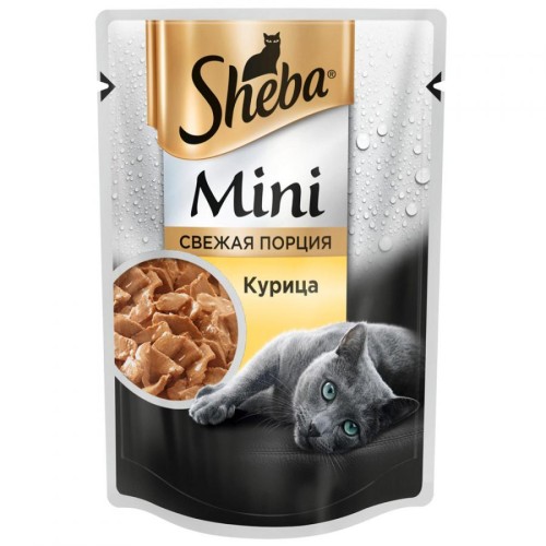 Sheba (Шеба) mini мини порция с курицей 50 г