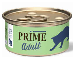 Prime (Прайм) Adult Консервы для взрослых кошек с тунцом и кальмаром в желе 70 г