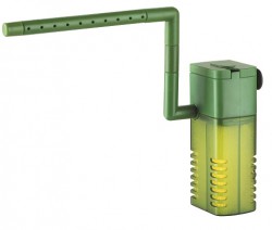 Внутренний фильтр Barbus WP- 300F (FILTER 001) с регулятором и флейтой для аквариумов объемом до 20 литров