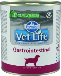 Farmina Vet Life Gastrointestinal - Полнорационный диетический влажный корм для собак с заболеванием ЖКТ (банка 300 г.)