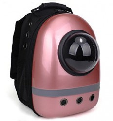 Рюкзак-переноска "Астронавт" розовая