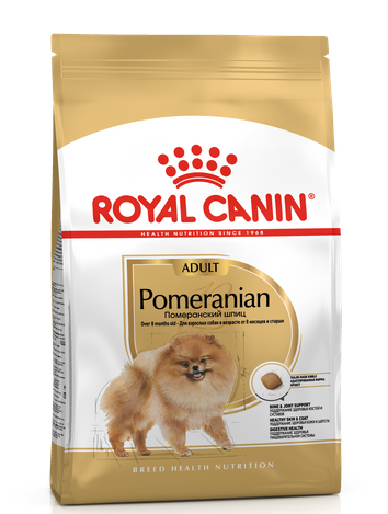 ROYAL CANIN (Роял Канин) Pomeranian Adult Корм.сух.д/собак породы померанский шпиц 500 гр