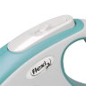 FLEXI New Line Comfort S Рулетка трос 5м/до 12кг серый/голубой