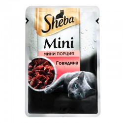 Sheba (Шеба) mini мини порция с говядиной 50 г