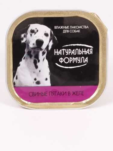 Натуральная Формула - Свиные пятаки в желе для Собак