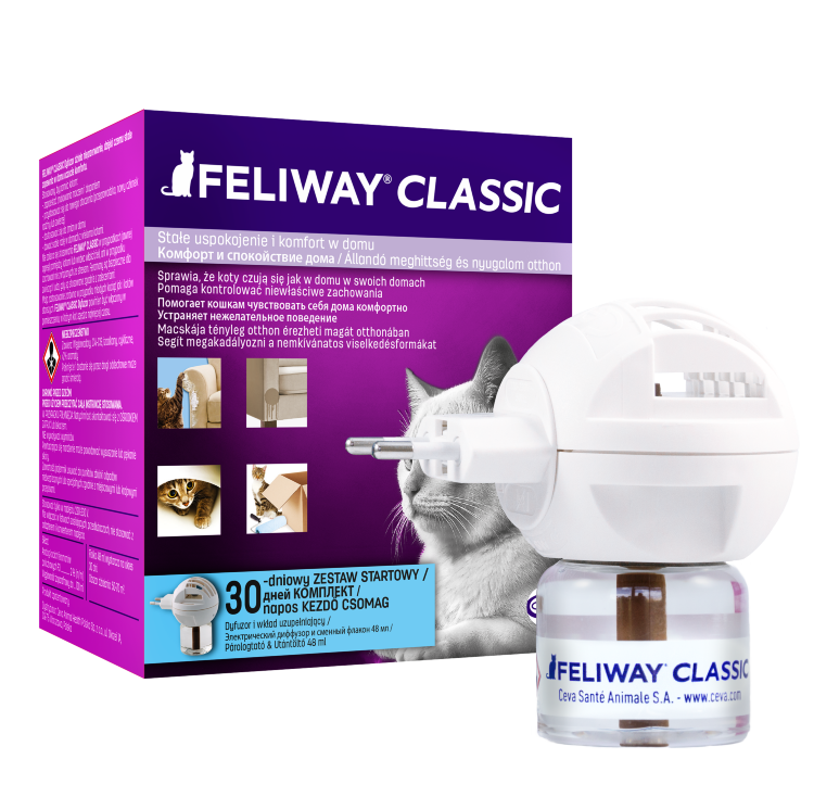 Feliway Classic (Феливей Классик) для кошек электрический диффузор + флакон 48 мл