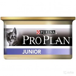 Pro Plan (ПроПлан) Junior - Корм для котят Паштет с Курицей (Банка)