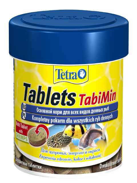 Tetra (Тетра) Tablets TabiMin - Корм для обитателей дна (Таблетки) 85 гр 150 мл (275 табл)