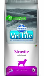 Farmina Vet Life (Фармина Вет Лайф) Struvite Сухой лечебный корм для собак при мочекаменной болезни МКБ для растворения струвитных камней 2 кг