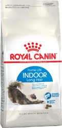Royal Canin (Роял Канин) Indoor Long Hair - Корм для домашних длинношерстных кошек от 1 до 7 лет 400 г