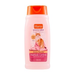 Hartz Groomer's best Hairball control shampoo Шампунь против спутывания шерсти от колтунов для кошек и котят 444 мл
