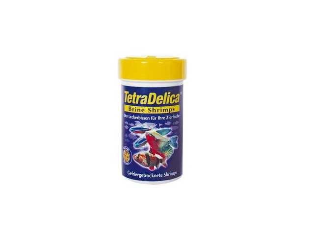 Tetra (Тетра) Delica Brine Shrimps - Корм для Декоративных Рыб (Сушёная креветка)