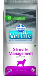 Farmina Vet Life (фармина Вет Лайф) Struvite Management Сухой лечебный корм для собак для снижения рецидивов мочекаменной болезни МКБ 2 кг
