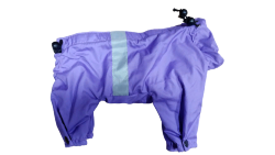 КАСКАД Комбинезон Той-терьер до 2.5 кг, Чихуахуа до 1.5 кг, Йоркширский терьер, утепленный, длина спины (23), обхват груди (27) фиолетовый