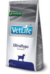 Farmina Vet Life UltraHypo - Сухой корм для собак при аллергиях и атопиях, 2 кг