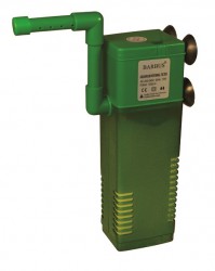 Внутренний фильтр Barbus WP- 340F (FILTER 005) с регулятором подачи воздуха  и флейтой для аквариумов объемом 100-200 литров.