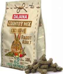 Dajana Country Mix Rabbit Exclusive - Полнорационный корм для кроликов