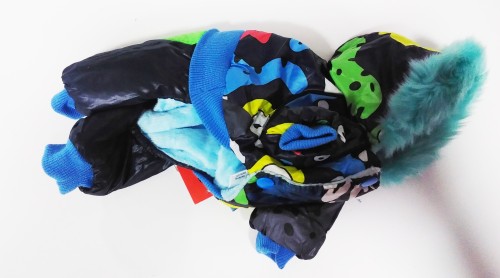 Dog's lifeTeddy комбинезон сине-черный XS 20 см