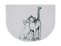 Trixie (Трикси) - Коврик под миску для кошек "Кошечка"