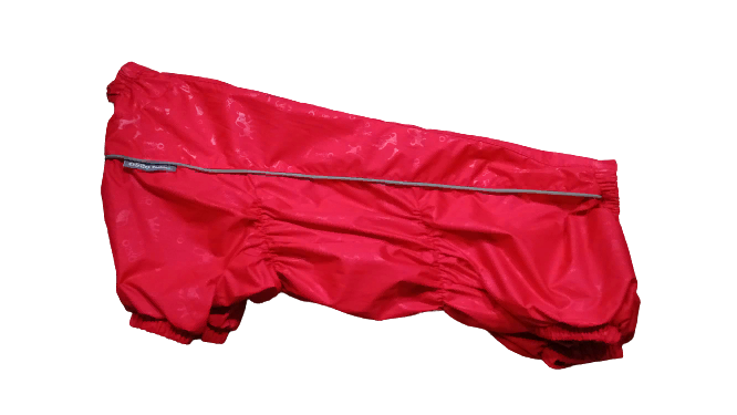 Комбинезон Osso Fashion девочка р.45т-2 длина спины (45), обхват груди (42-51), красный