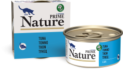 Prime nature консервы для кошек Тунец в желе 85 г