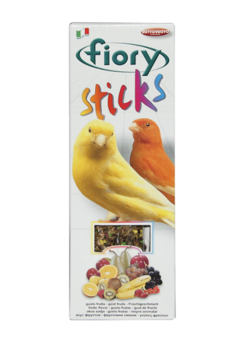 Fiory Sticks Палочки для канареек с фруктами 2*30 г
