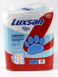 Luxsan (Люксан) Pets - Пеленки 60х60 10шт