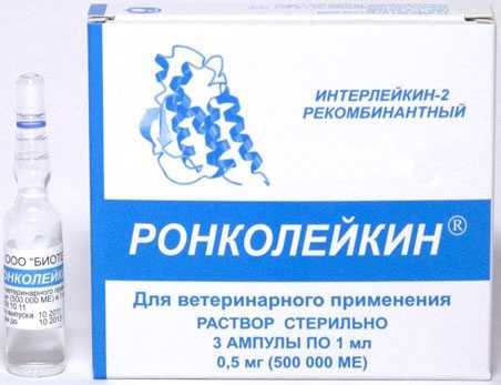Ронколейкин 100 000 МЕ 1 ампула 1 мл