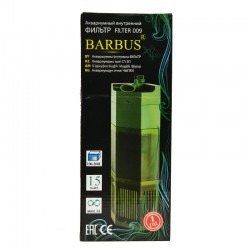 Внутренний секционный угловой биофильтр BARBUS WP-808С (FILTER 009) для аквариумов объемом от 100 до 200 литров.