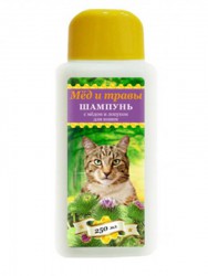 Пчелодар - Шампунь для кошек с Медом и Лопухом