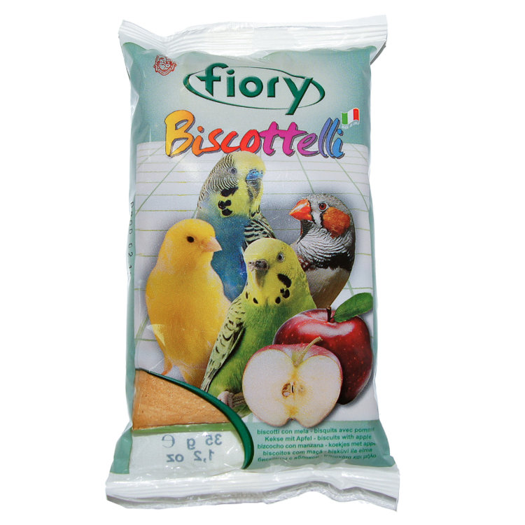 FIORY (Фиори) Biscottelli Бисквиты д/птиц с яблоком 35г