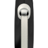 FLEXI (Флекси) New Line Comfort S Рулетка лента 5м/до 15кг серый/черный