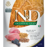 Farmina N&D (Фармина НД) Ancestral Grain Medium & Maxi Сухой низкозерновой корм для взрослых собак средних и крупных пород с ягненком, полбой, овсом и черникой 2,5 кг