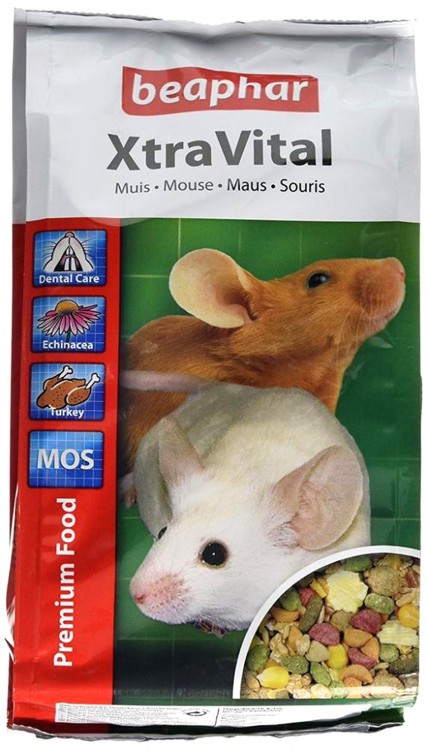 Beaphar XtraVital Mouse - Экстравитал для мышей, 500 гр.