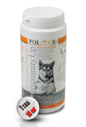 POLIDEX Immunity Up (Полидекс Иммунити Ап) - Витамины д/собак 300 таб